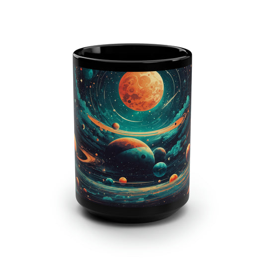 Space Edition | Black Mug, 15oz