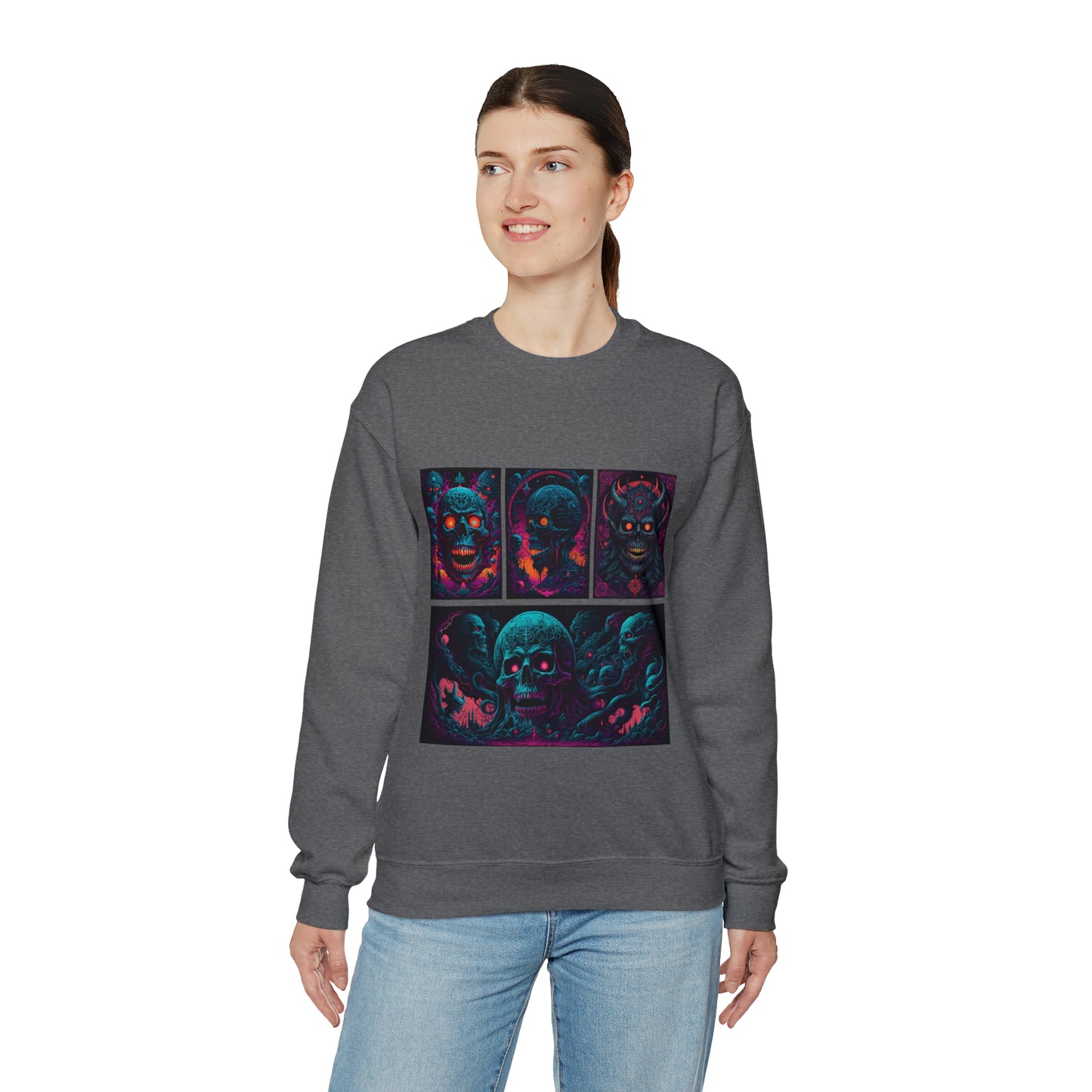 Retro Classic Horror Collection | Unisex Heavy Blend™ Crewneck Sweatshirt