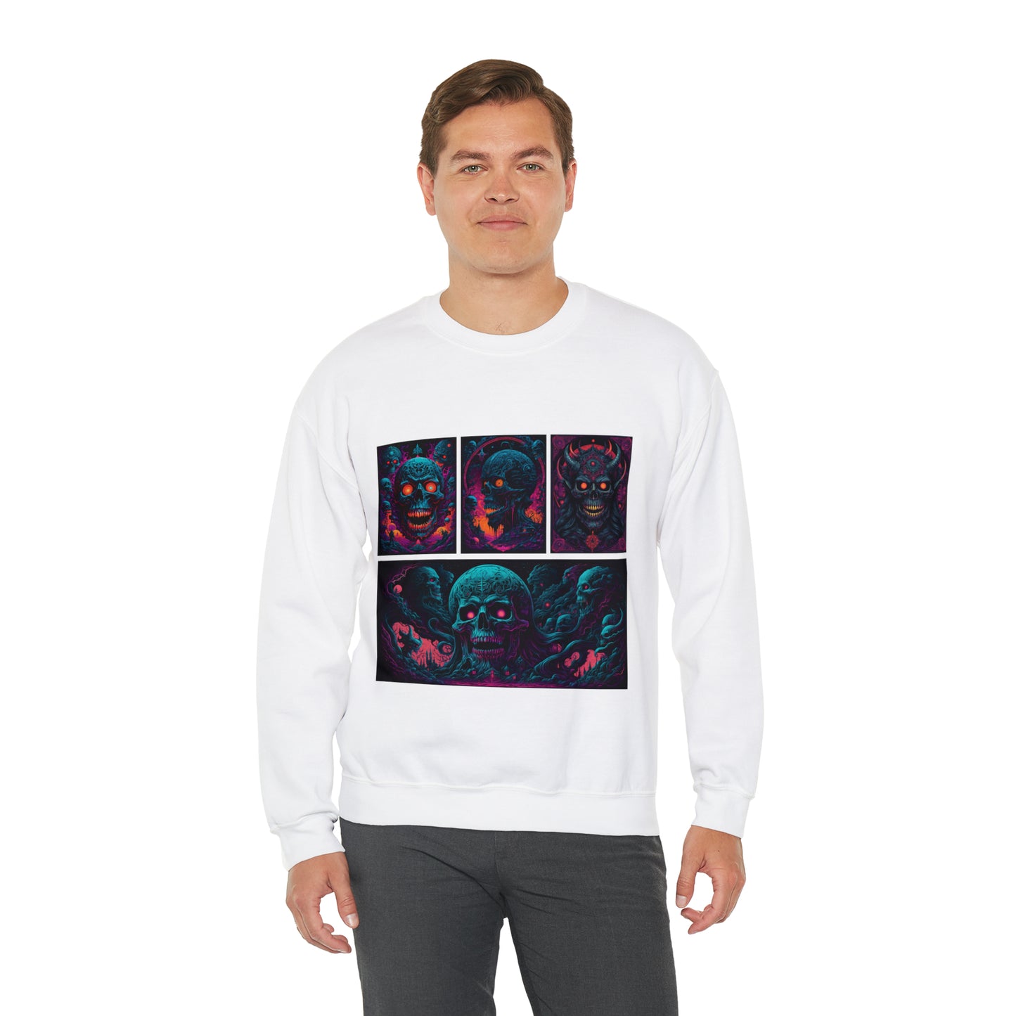 Retro Classic Horror Collection | Unisex Heavy Blend™ Crewneck Sweatshirt