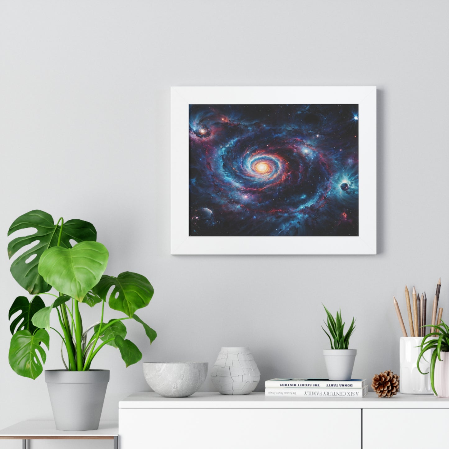 Space Edition | Framed Horizontal Poster