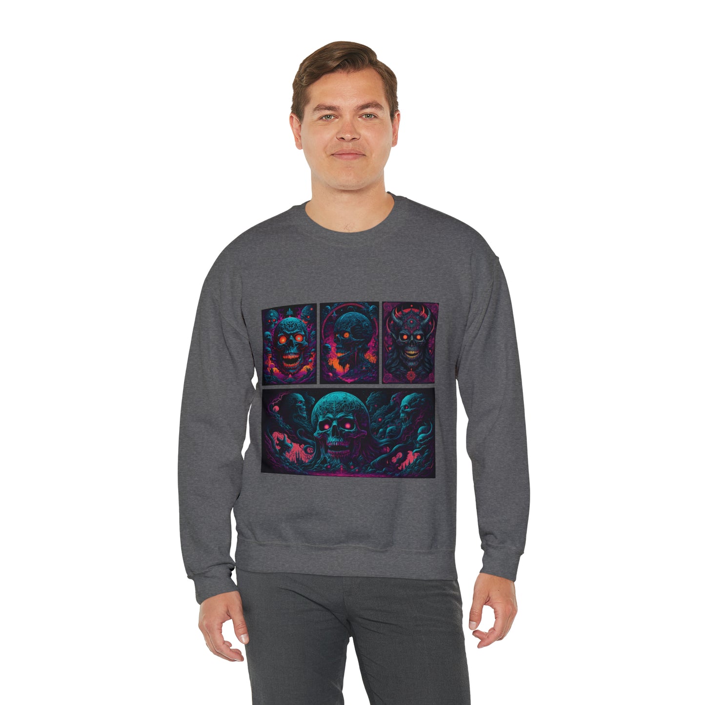 Retro Classic Horror Collection | Unisex Heavy Blend™ Crewneck Sweatshirt