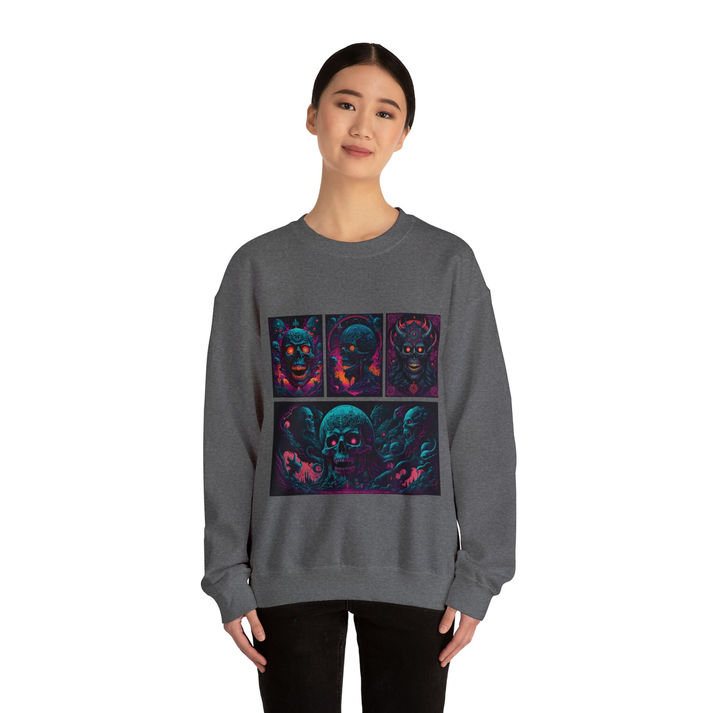 Retro Classic Horror Collection | Unisex Heavy Blend™ Crewneck Sweatshirt