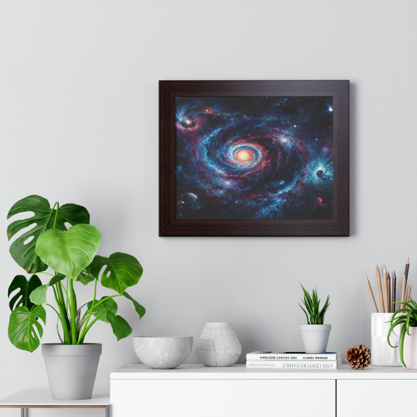 Space Edition | Framed Horizontal Poster