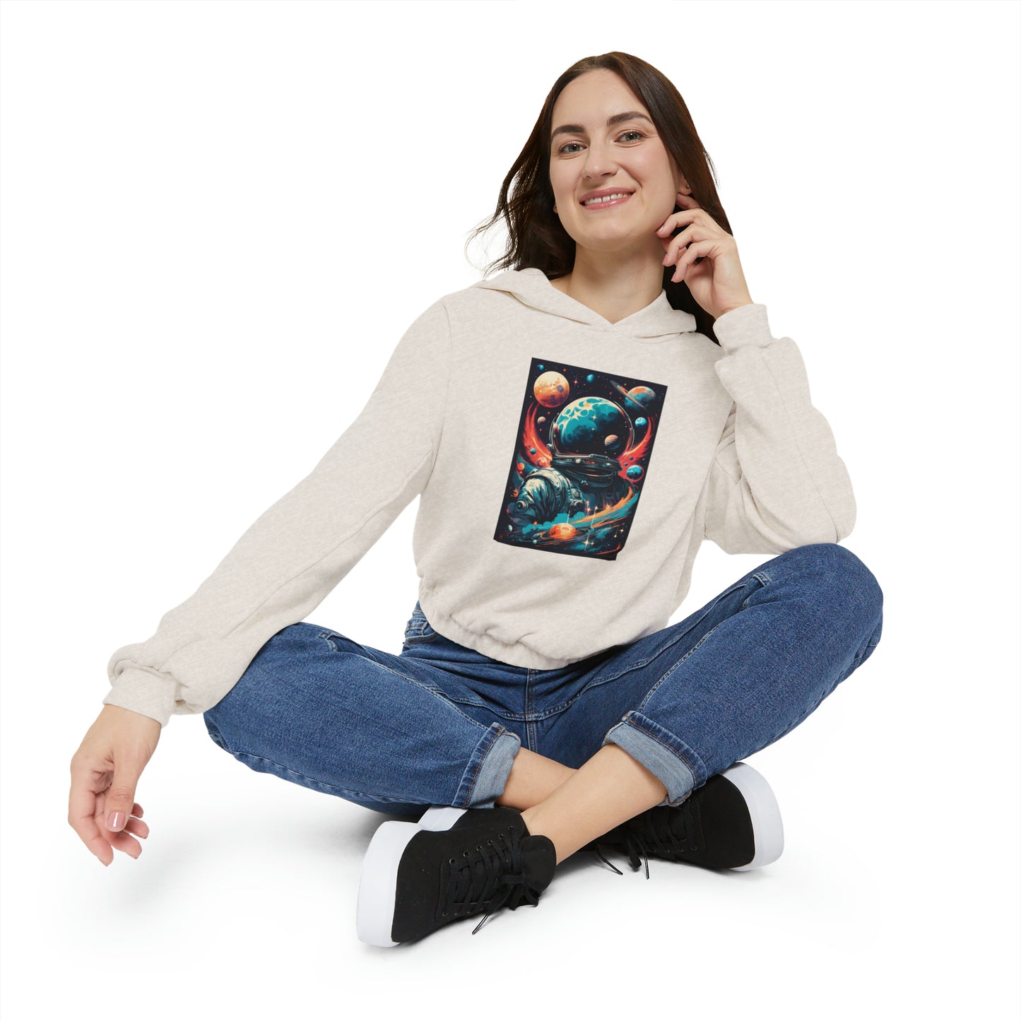 Space Edition | Women's Cinched Bottom Hoodie