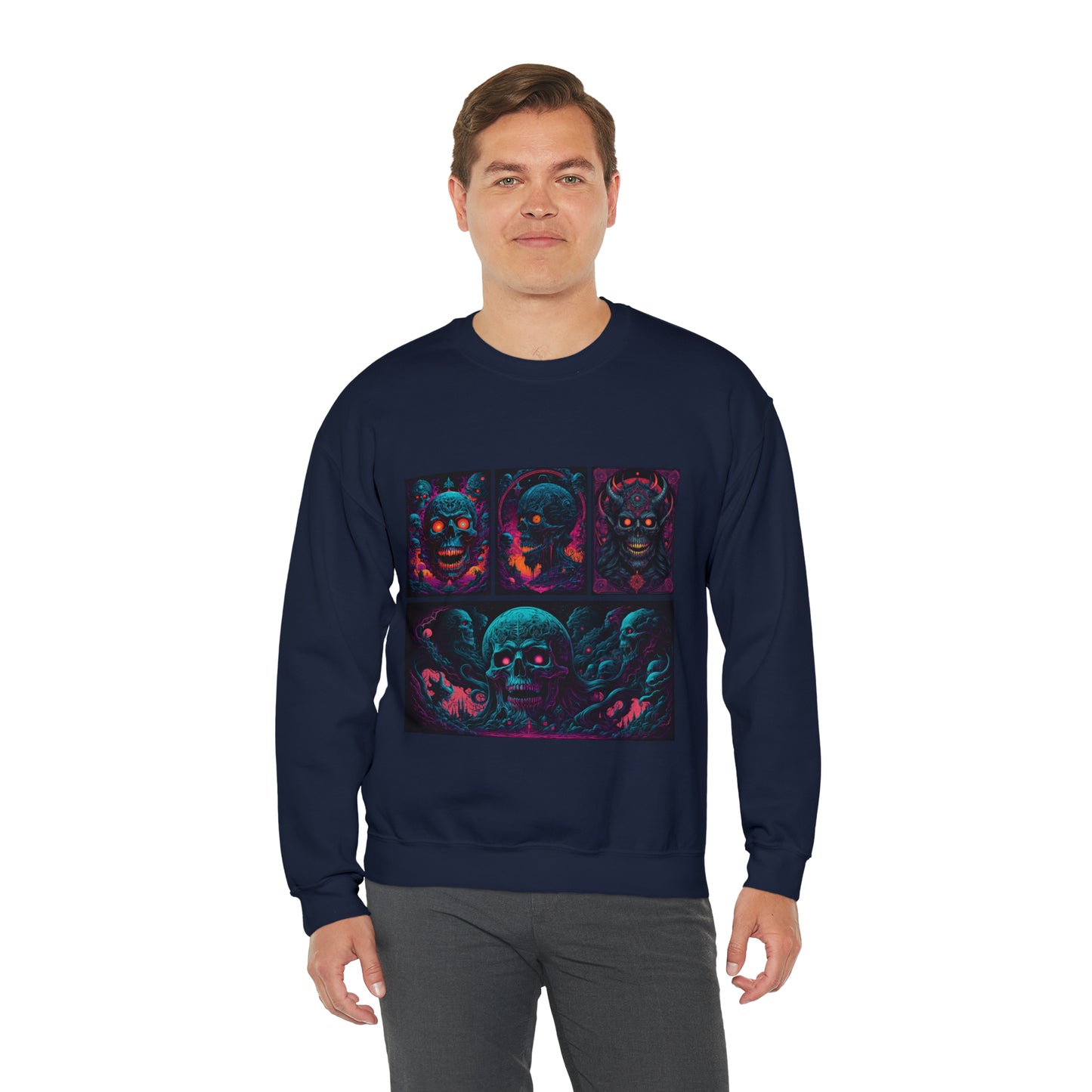 Retro Classic Horror Collection | Unisex Heavy Blend™ Crewneck Sweatshirt