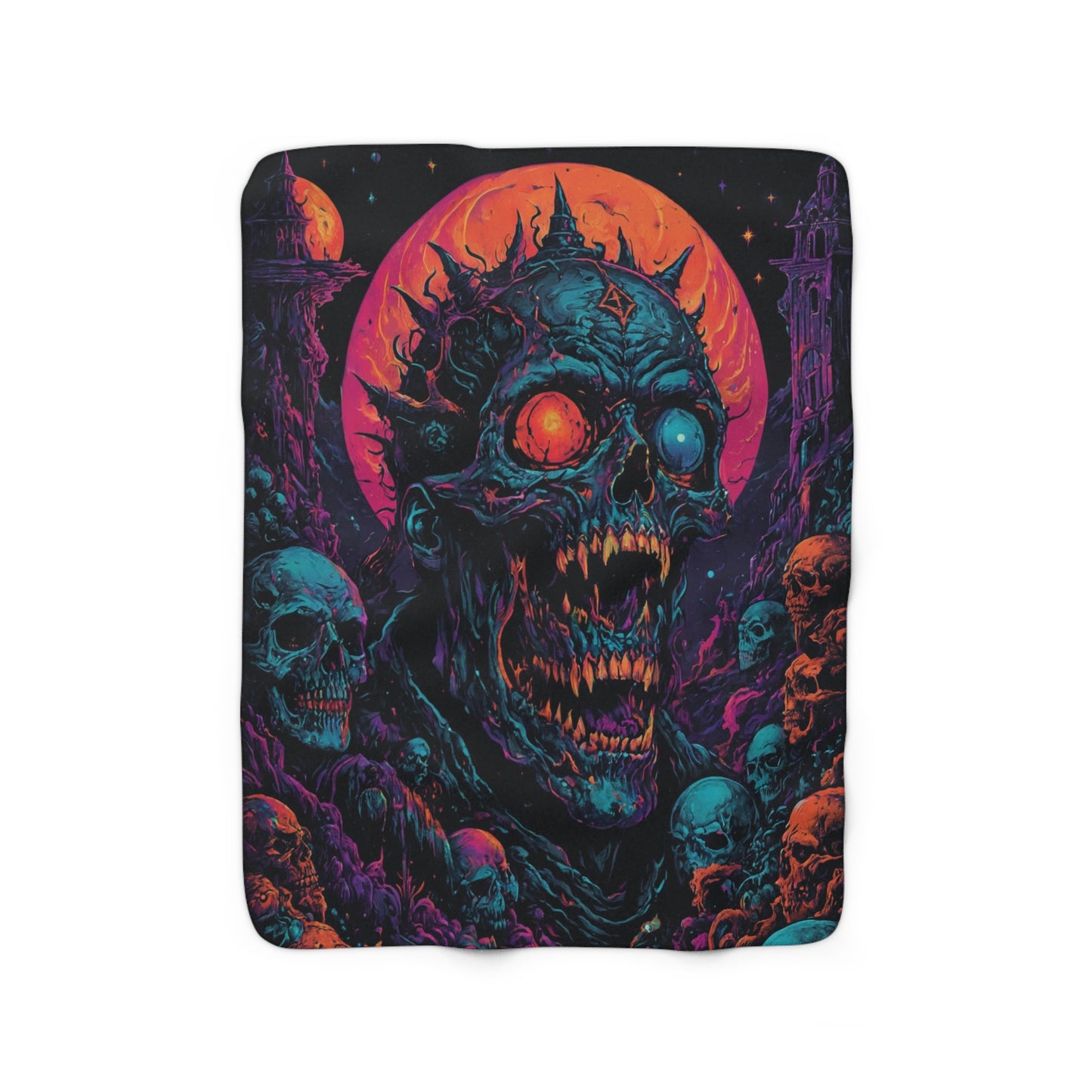 Retro Classic Horror | Sherpa Fleece Blanket