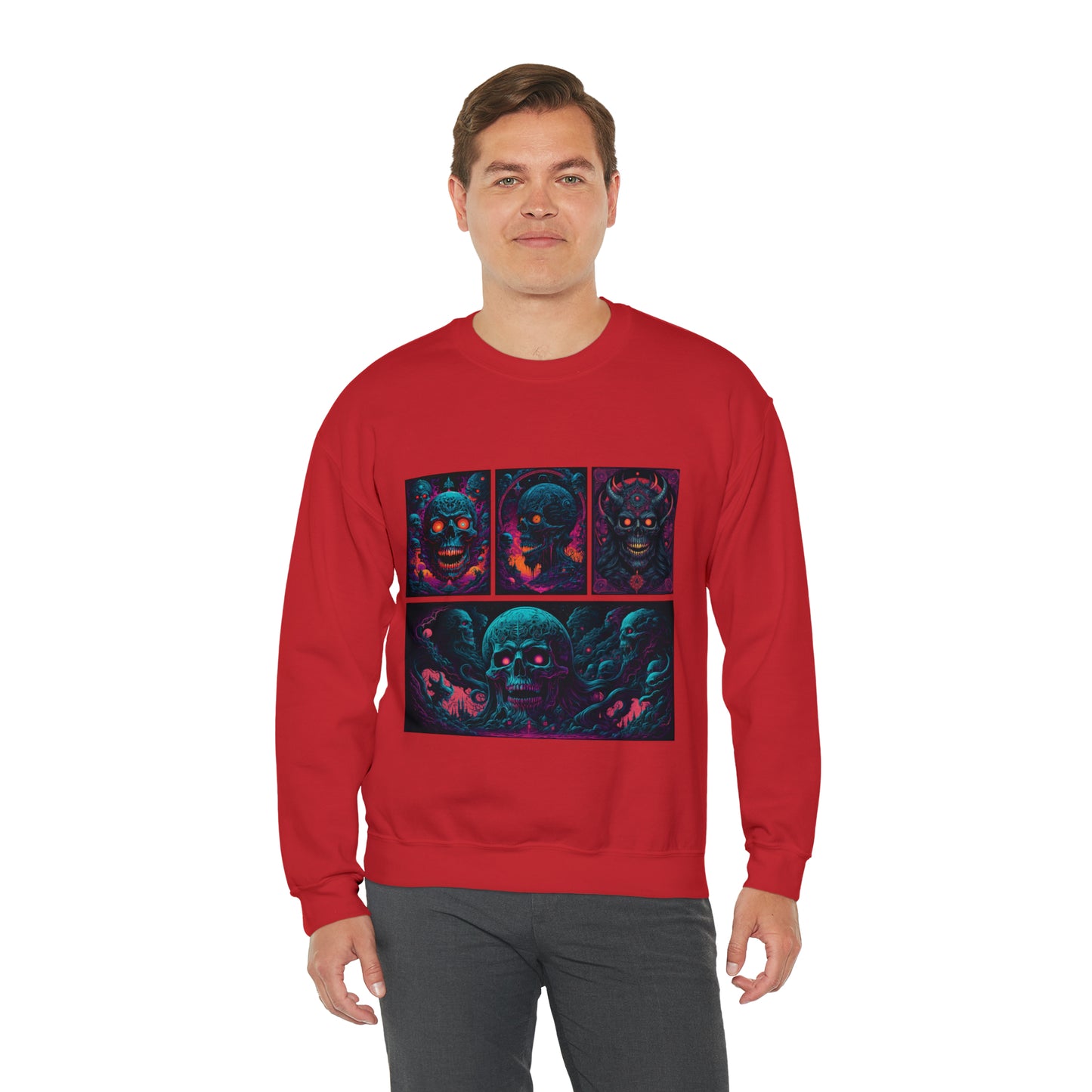 Retro Classic Horror Collection | Unisex Heavy Blend™ Crewneck Sweatshirt