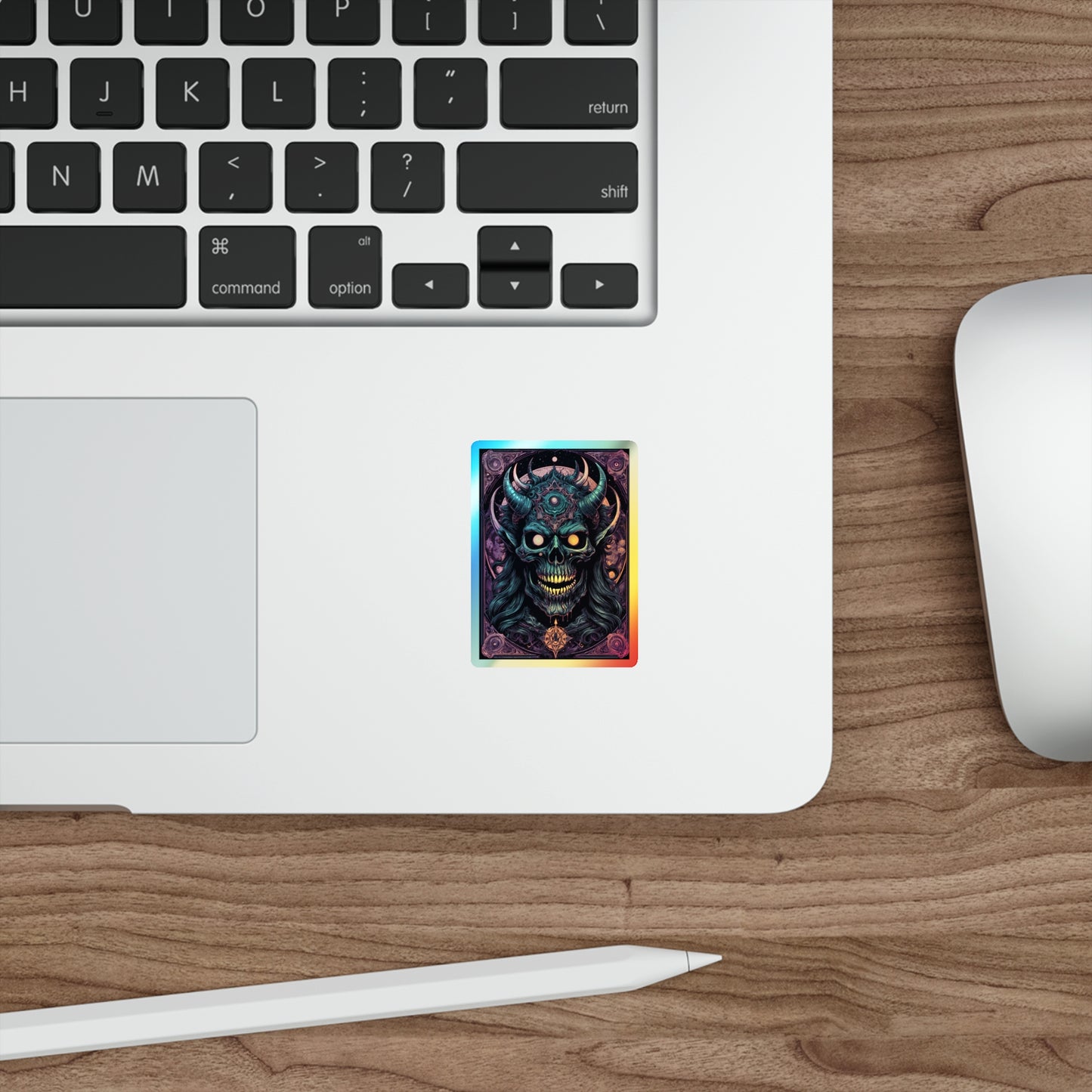 Retro Classic Horror | Holographic Die-cut Stickers