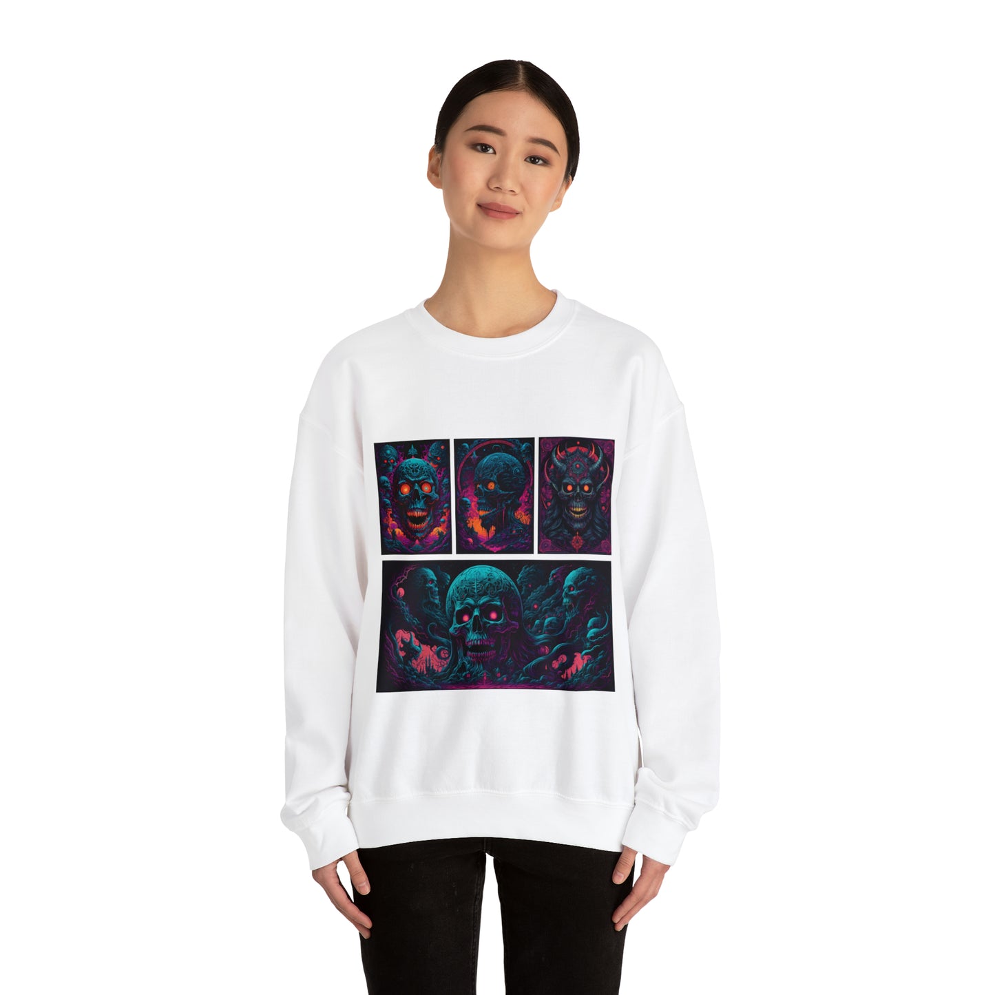 Retro Classic Horror Collection | Unisex Heavy Blend™ Crewneck Sweatshirt