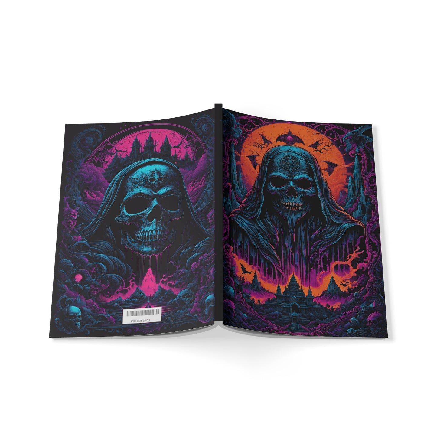 Retro Classic Horror | Softcover Notebook, A5