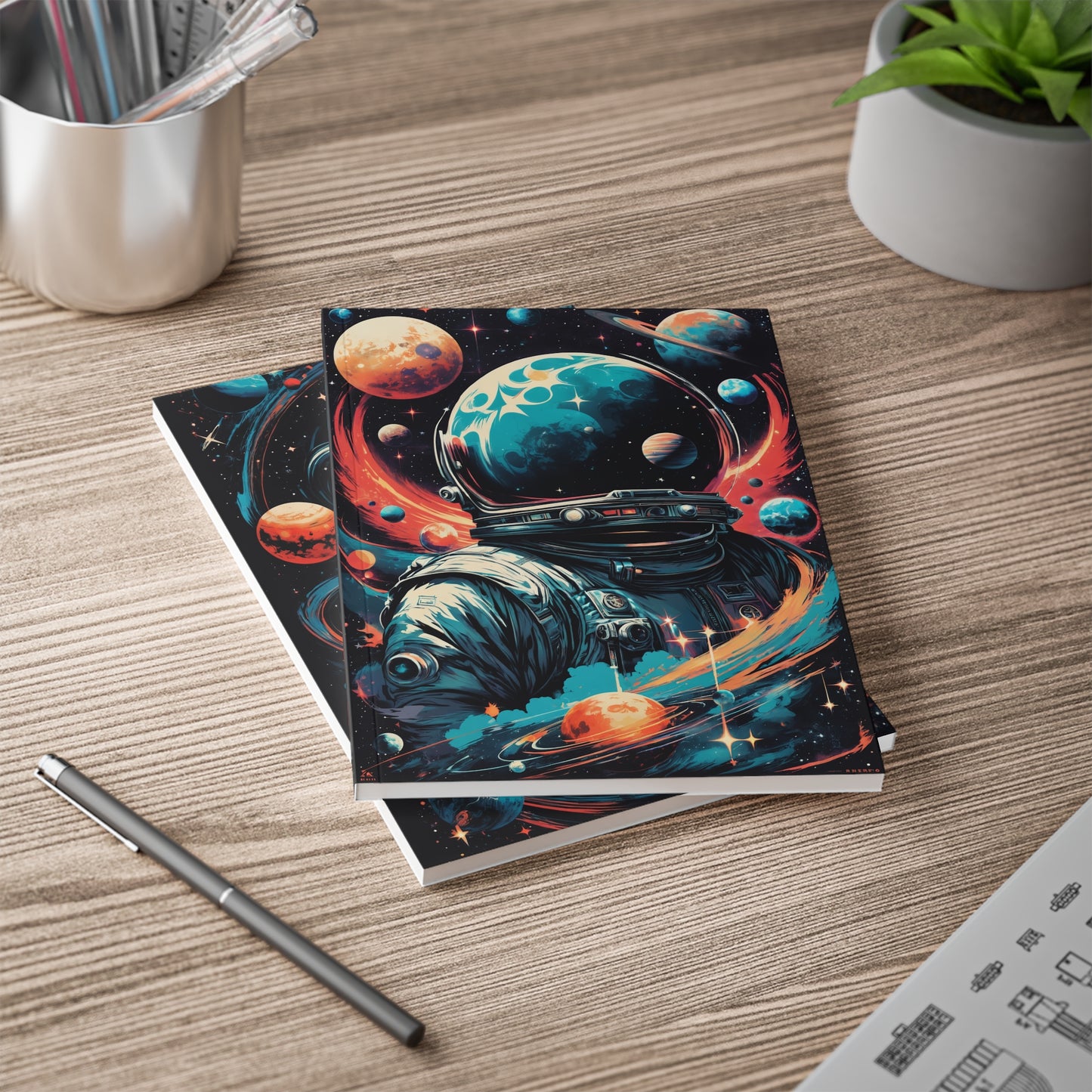 Space Edition | Softcover Notebook, A5