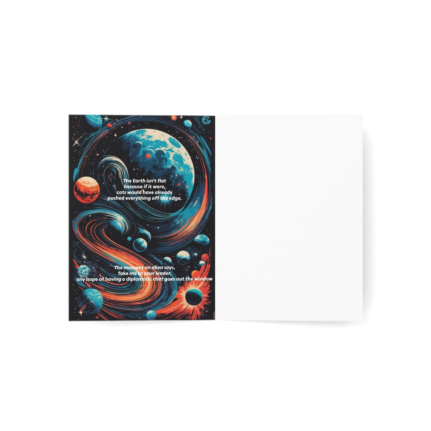 Space Edition | Greeting Cards (1, 10, 30, and 50pcs)