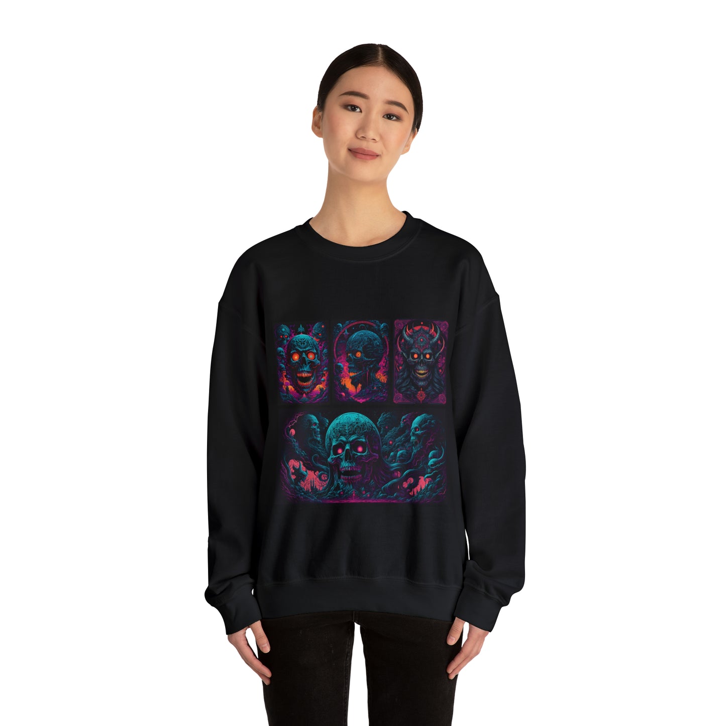 Retro Classic Horror Collection | Unisex Heavy Blend™ Crewneck Sweatshirt