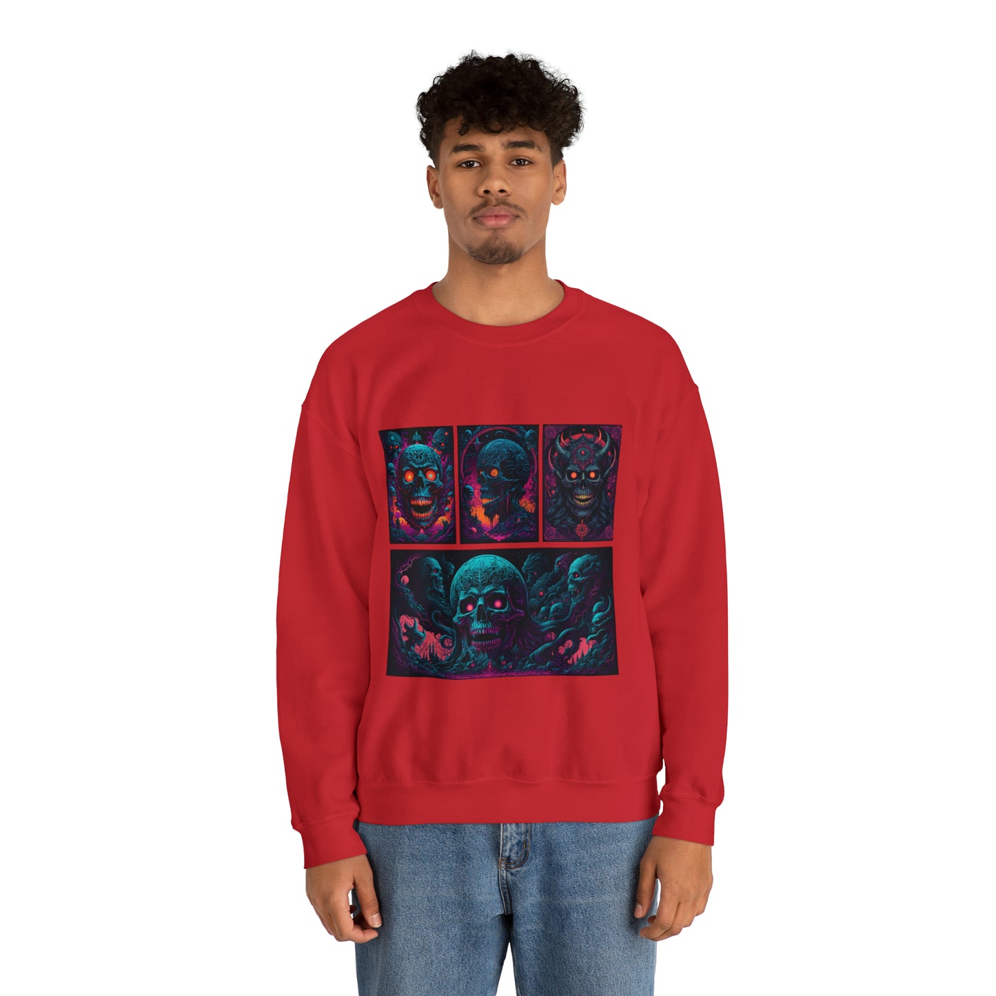 Retro Classic Horror Collection | Unisex Heavy Blend™ Crewneck Sweatshirt