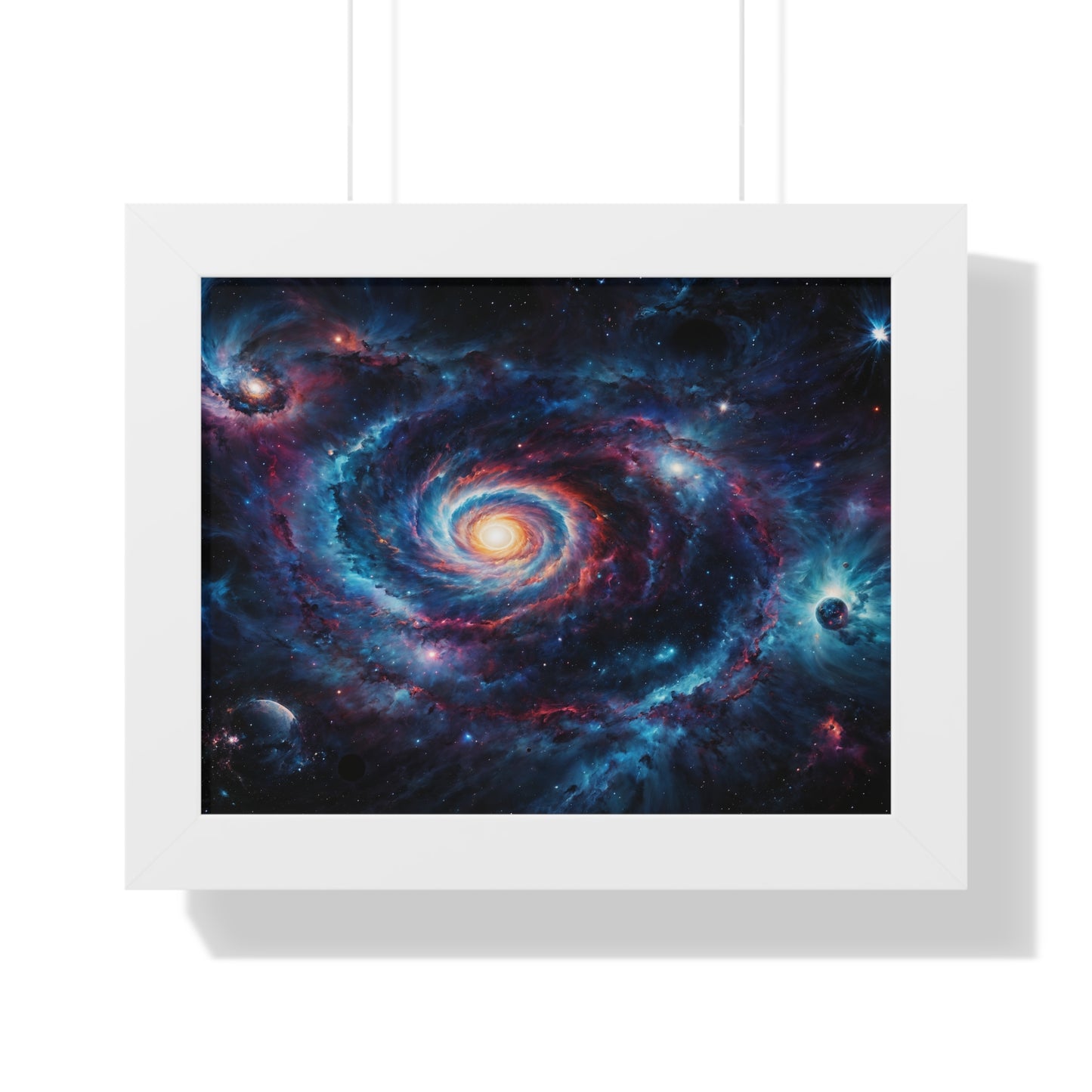 Space Edition | Framed Horizontal Poster