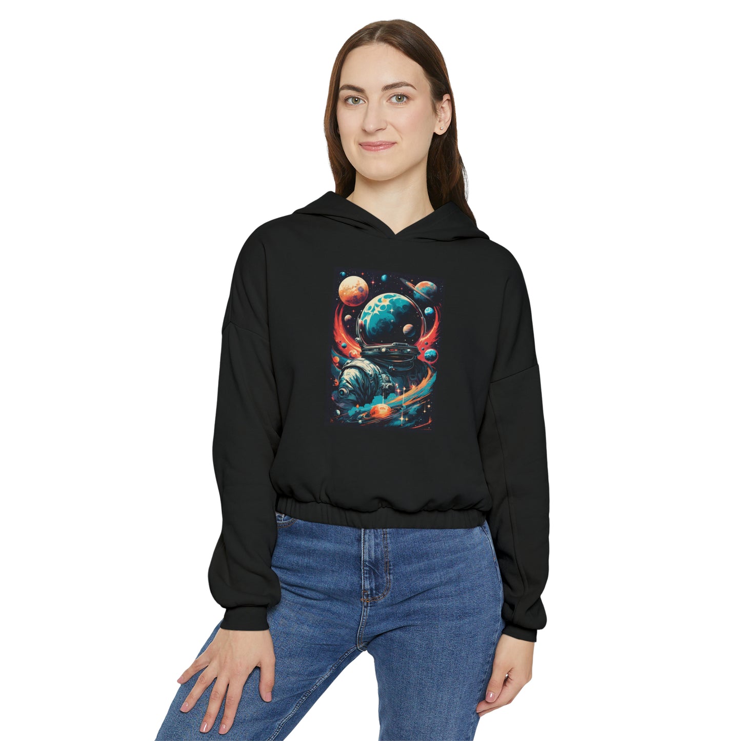 Space Edition | Women's Cinched Bottom Hoodie