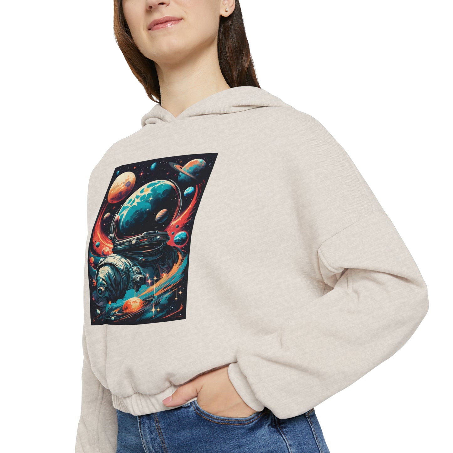 Space Edition | Women's Cinched Bottom Hoodie