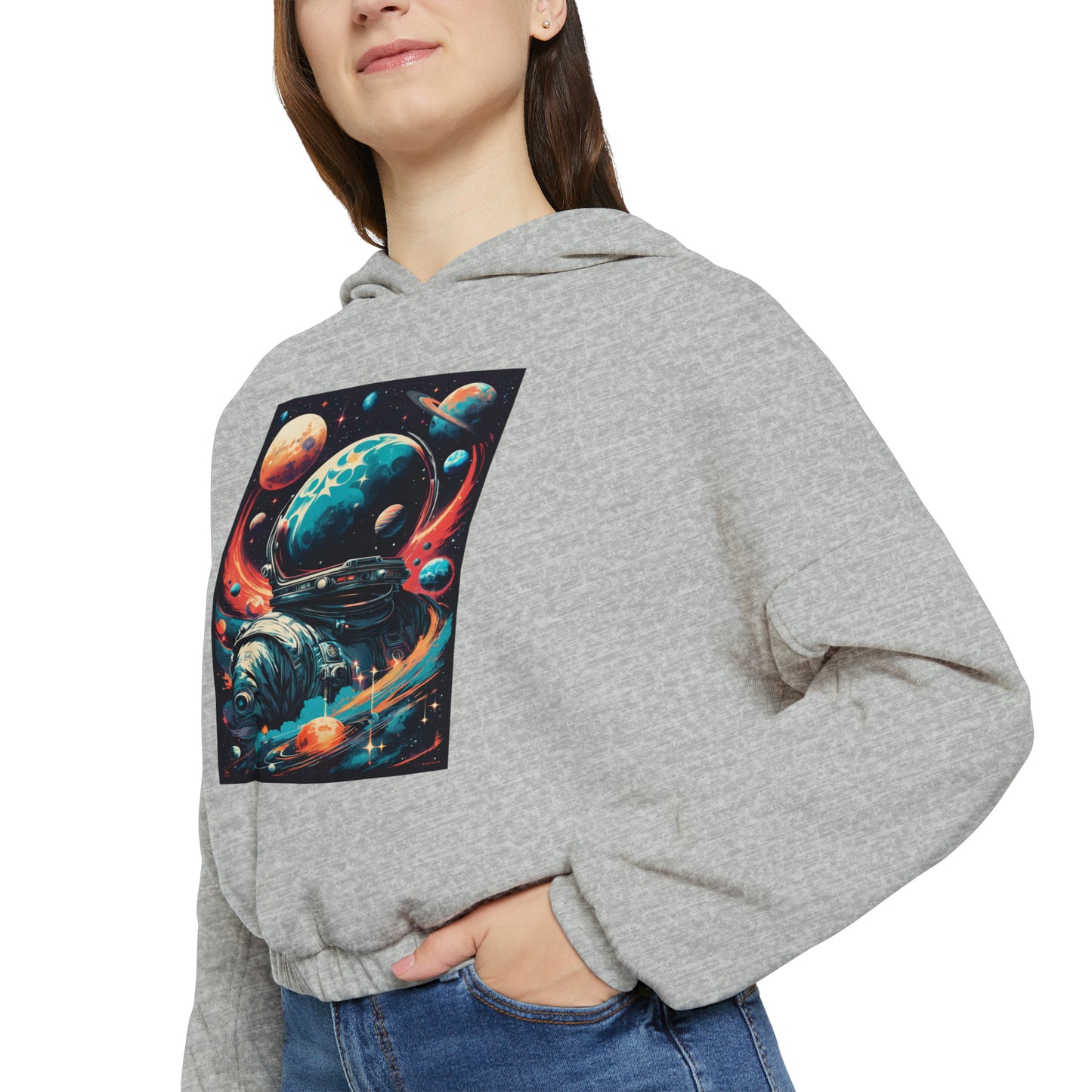 Space Edition | Women's Cinched Bottom Hoodie