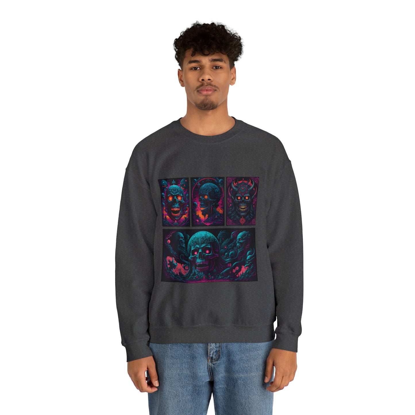 Retro Classic Horror Collection | Unisex Heavy Blend™ Crewneck Sweatshirt