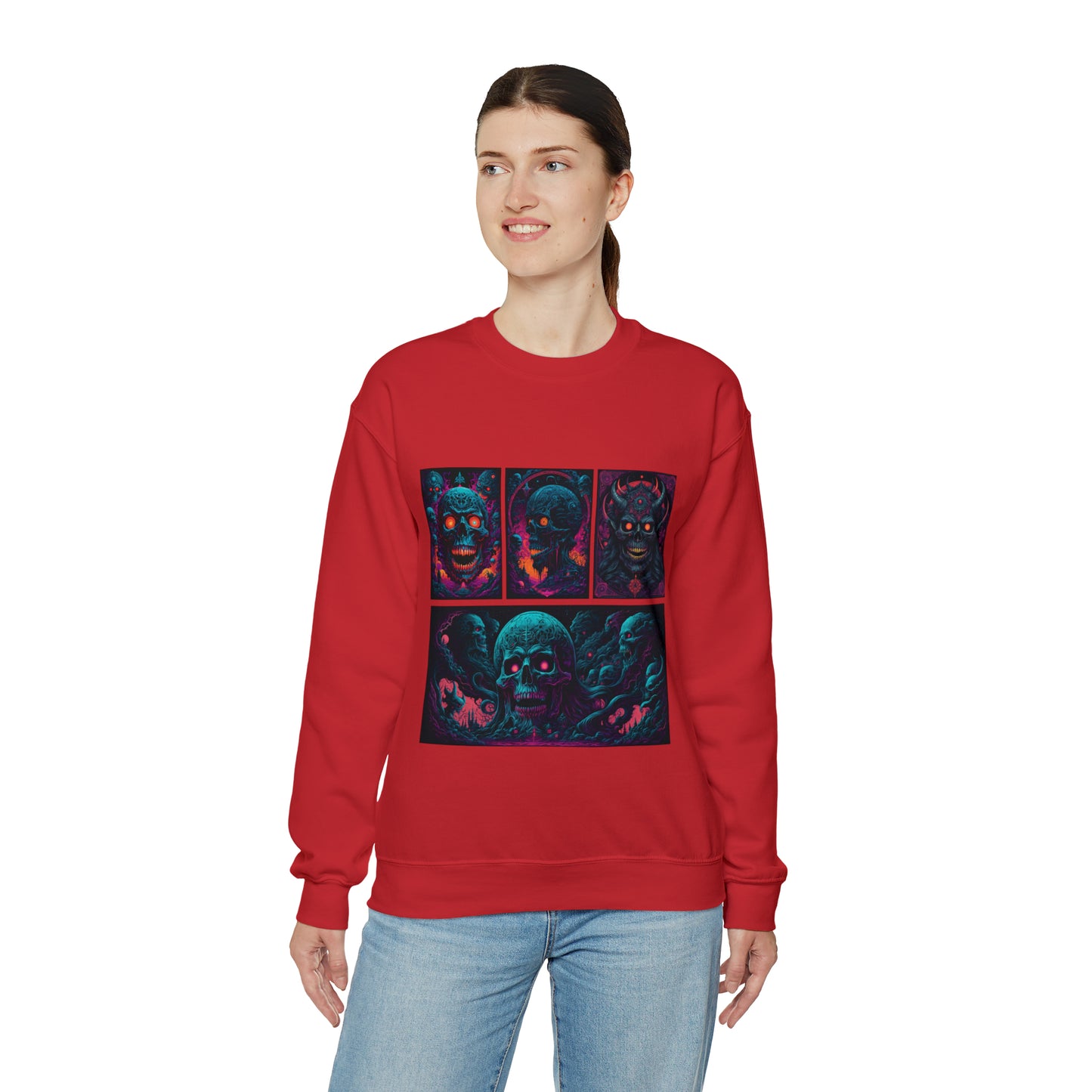 Retro Classic Horror Collection | Unisex Heavy Blend™ Crewneck Sweatshirt