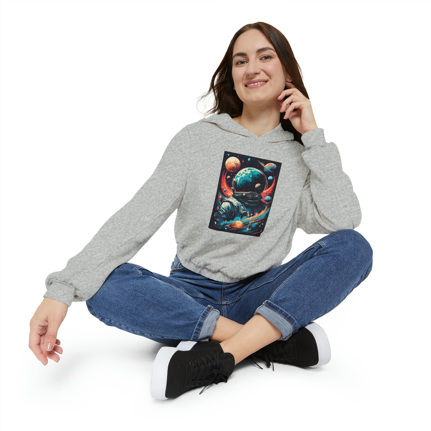 Space Edition | Women's Cinched Bottom Hoodie